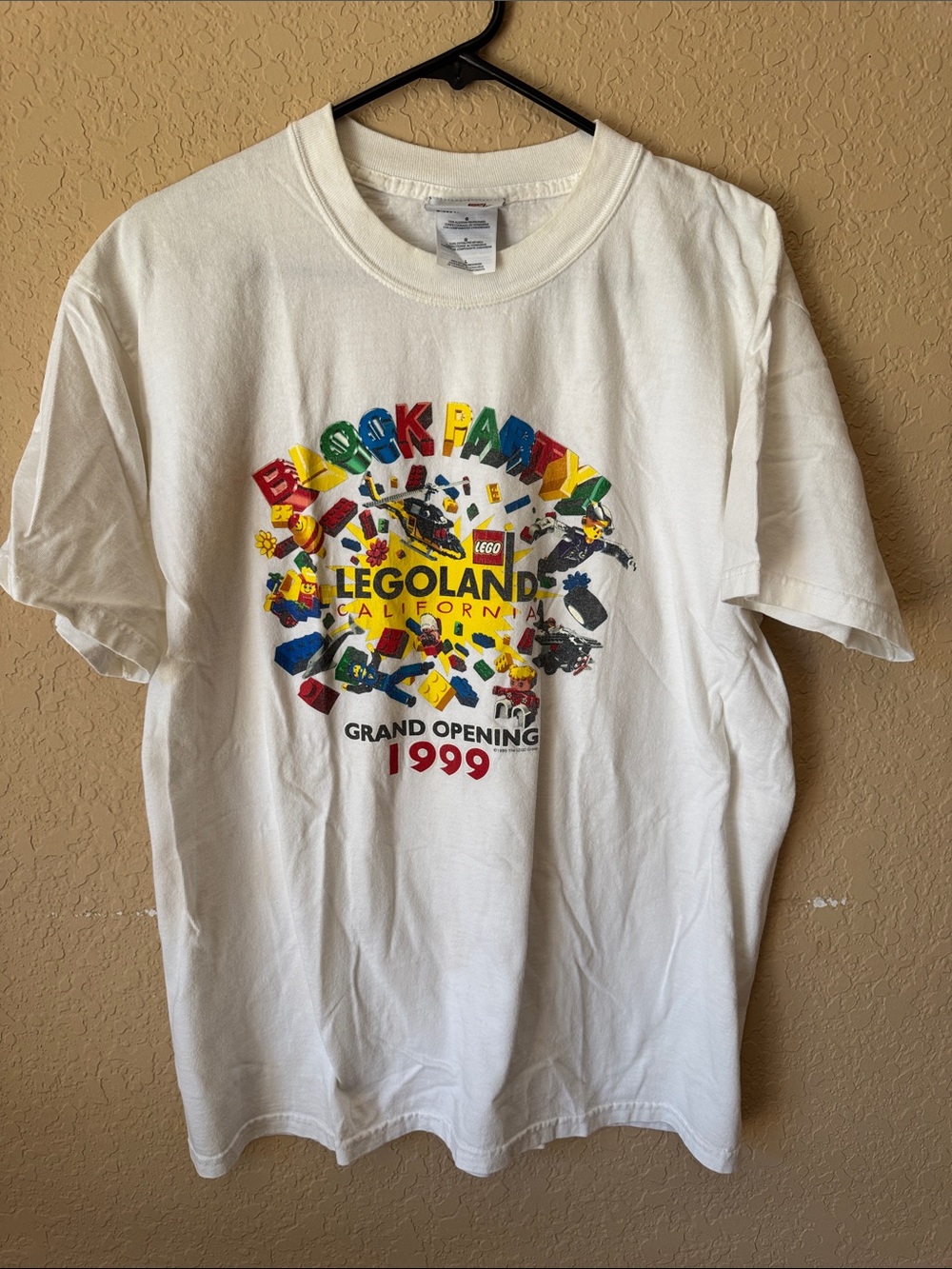 LEGO® LEGOLAND California Men’s White Block Party T-Shirt
